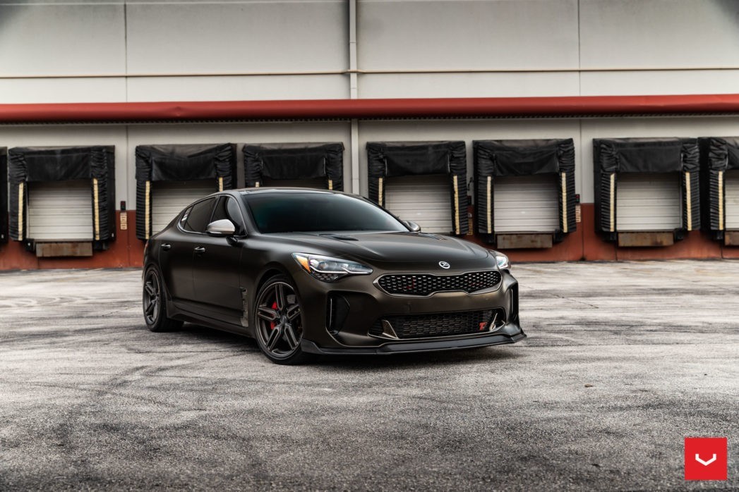 Kia Stinger stance